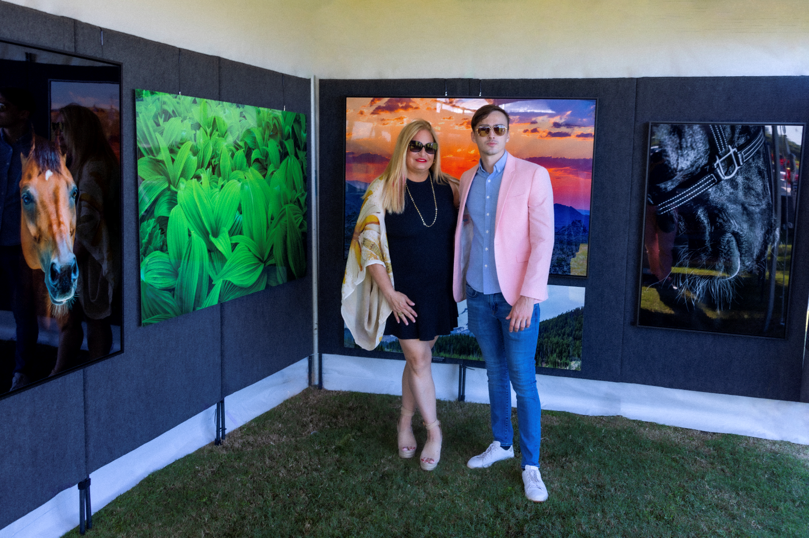 Photographer Artem Shestakov Showcases his Artwork at International Cup at Grand Champions Polo Club.