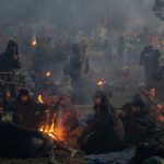 Melee Erupts Between Migrants in Belarus and Polish Border Forces