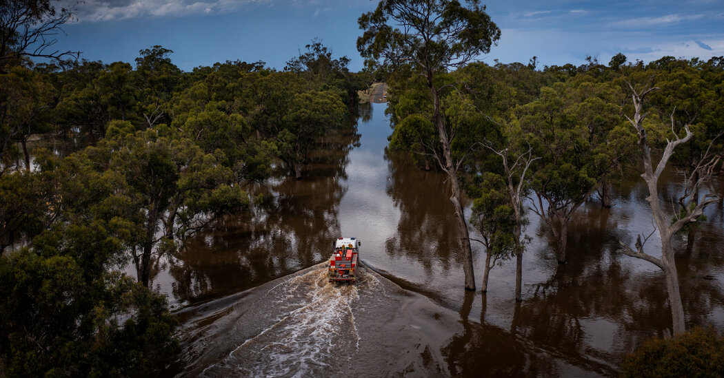 First Fires, Then Floods: Climate Extremes Batter Australia