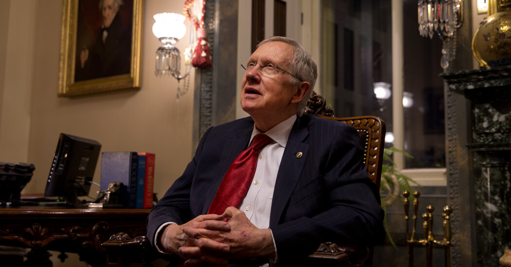 Harry M. Reid, Senate Majority Leader Behind Landmark Democratic Victories, Dies at 82