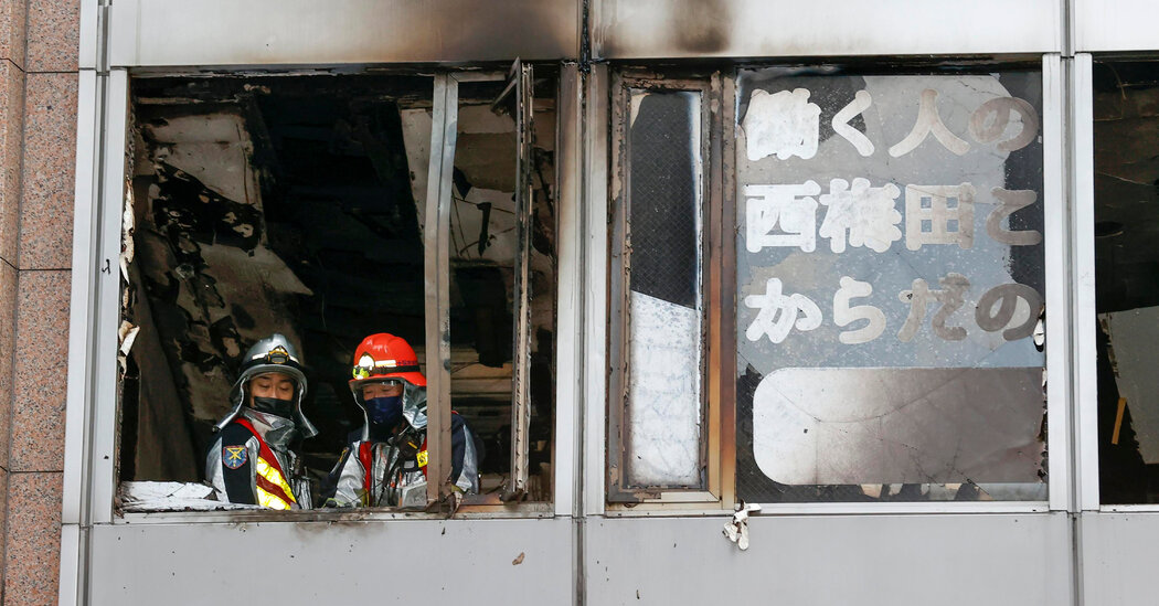 Japan Fire May Have Killed Dozens, With Arson Suspected