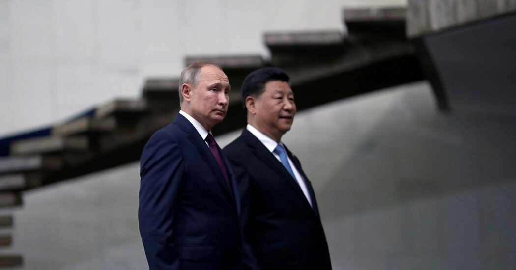 Putin and Xi Hold Video Summit