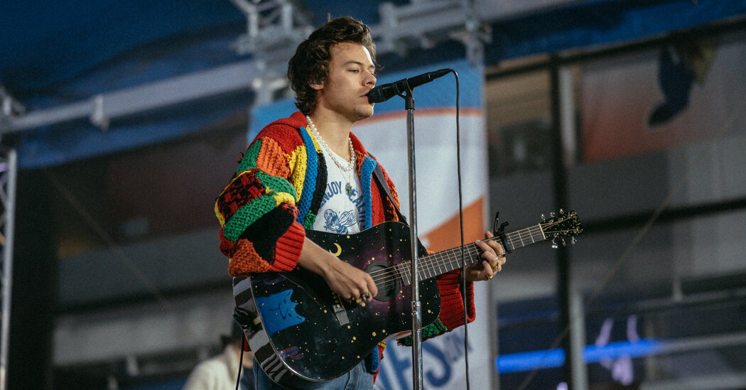 That Viral Harry Styles Cardigan Just Got Auctioned as an NFT