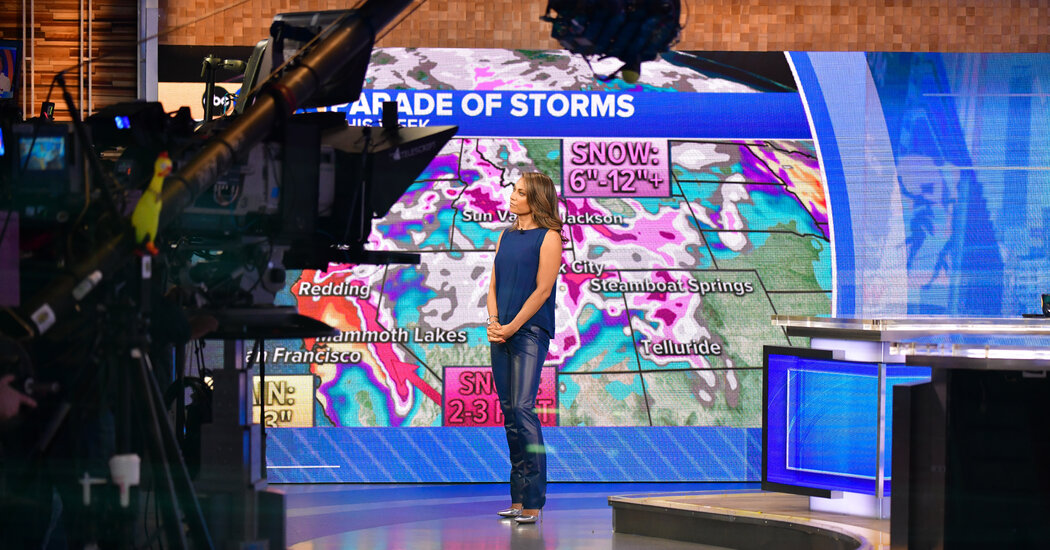 As Storms Intensify, the Job of TV Weather Person Gets More Serious