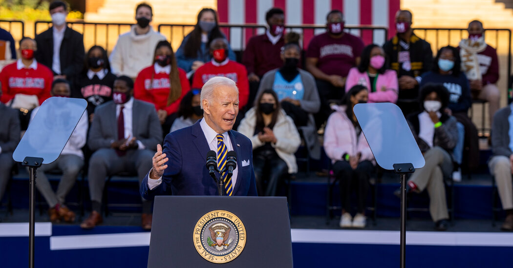 Biden’s Longtime Defense of Senate Rules Withers Under Partisan Rancor