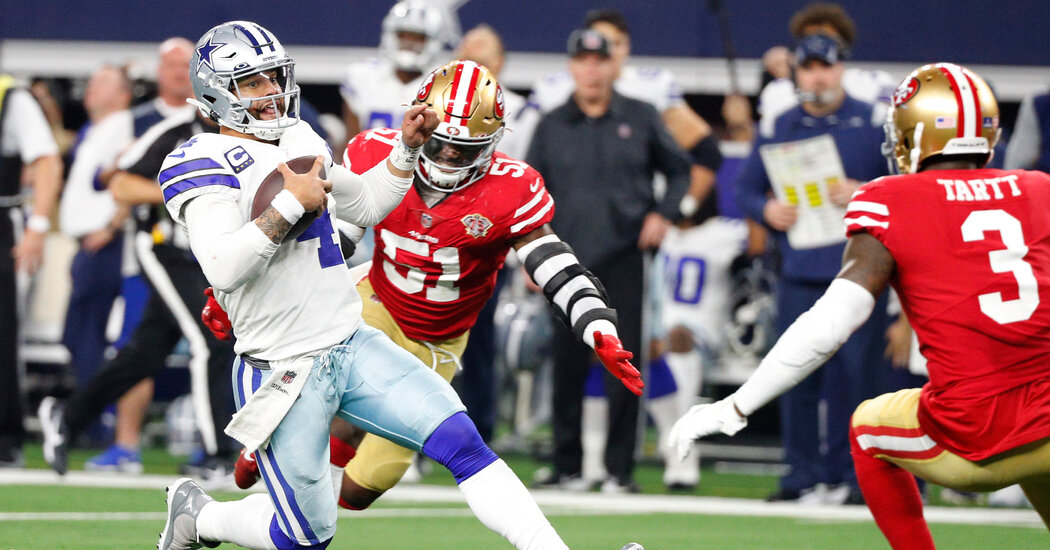 Cowboys Come Up Short Against 49ers Long Before Clunky Finish