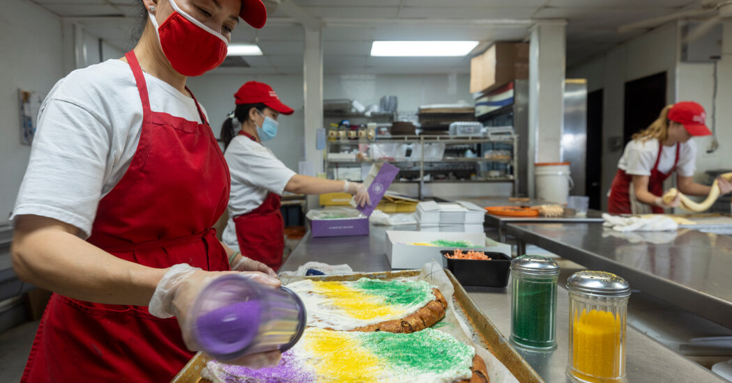 In New Orleans, King Cake Is a Way to Make Joy