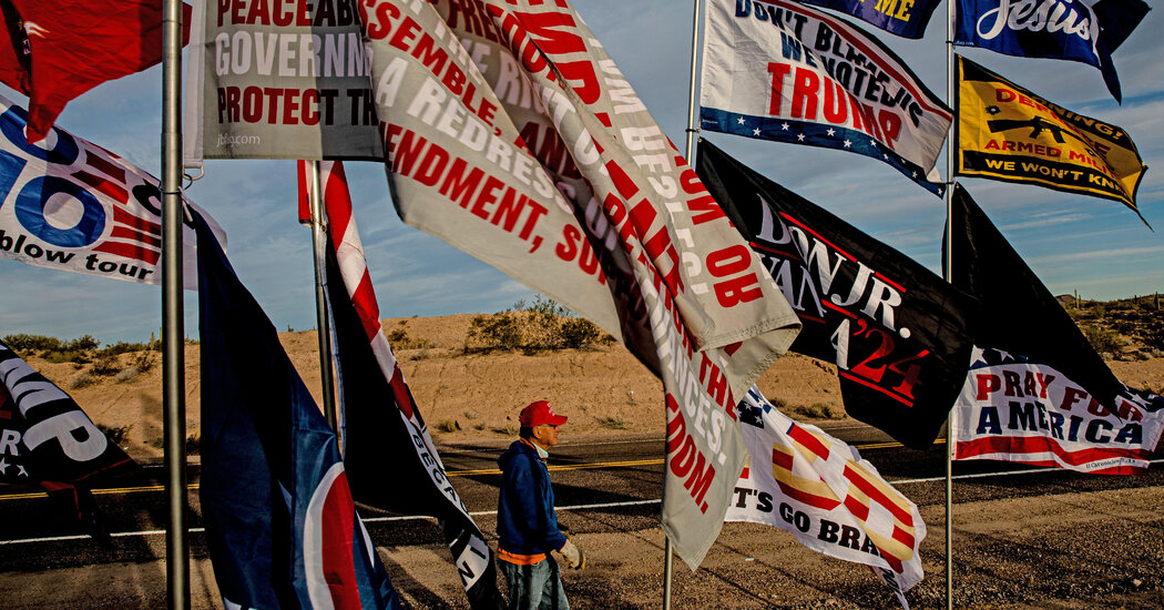 Trump Rally Underscores G.O.P. Tension Over How to Win in 2022