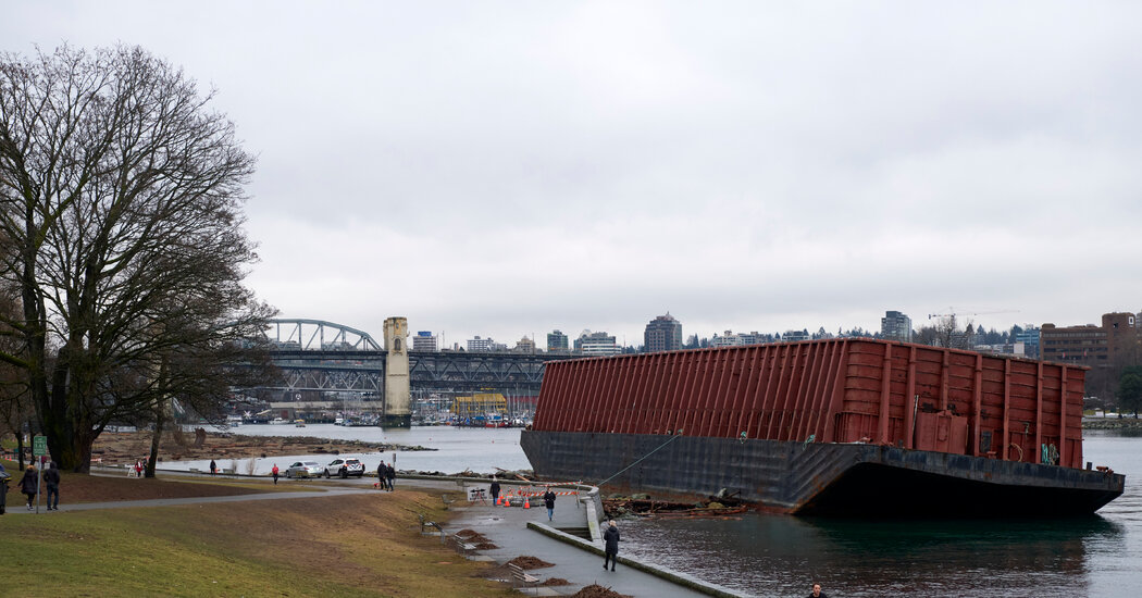 Why a Stranded Barge Has Become a Popular Vancouver Photo Spot