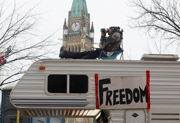 Canada Live Updates: Ottawa Declares a State of Emergency Amid Trucker Protests