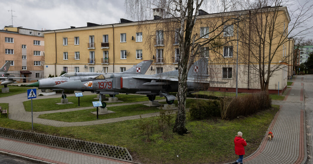 On the Edge of a Polish Forest, Where Some of Putin’s Darkest Fears Lurk