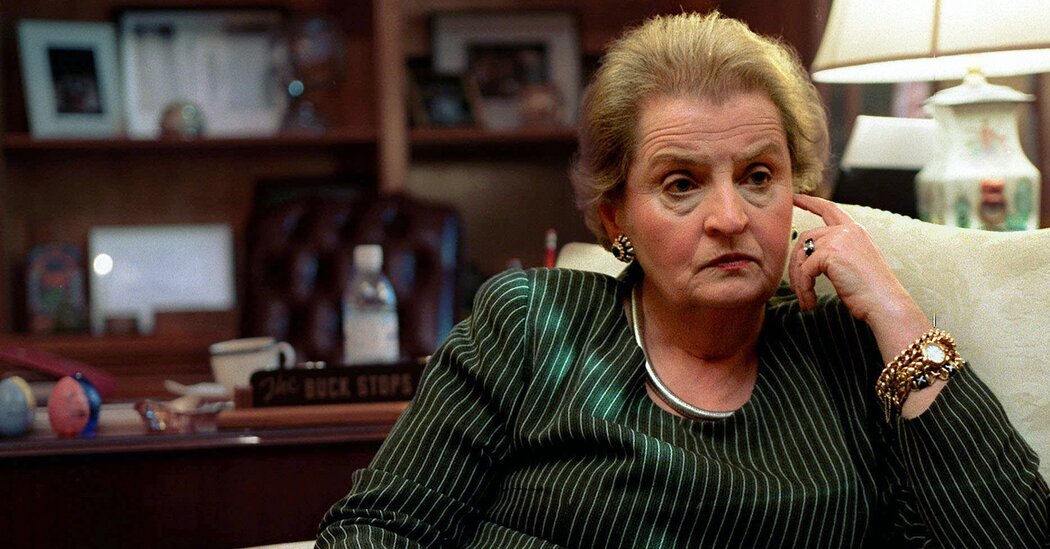 Madeleine Albright, First Woman to Serve as Secretary of State, Dies at 84