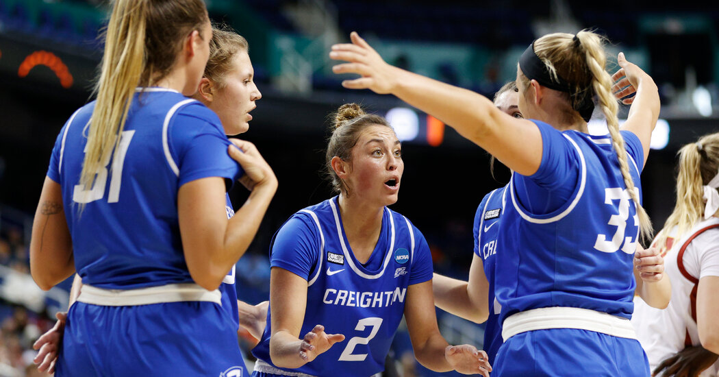 N.C.A.A. Women’s Tournament: Creighton Upsets Iowa State in Round of 16