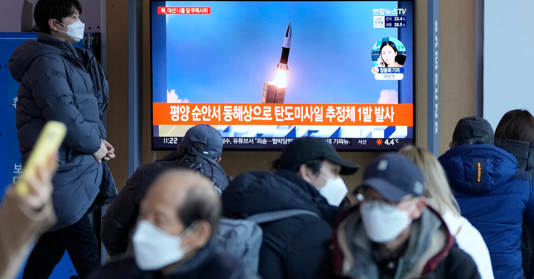 North Korea’s Projectile Launch Fails, South Korea Says