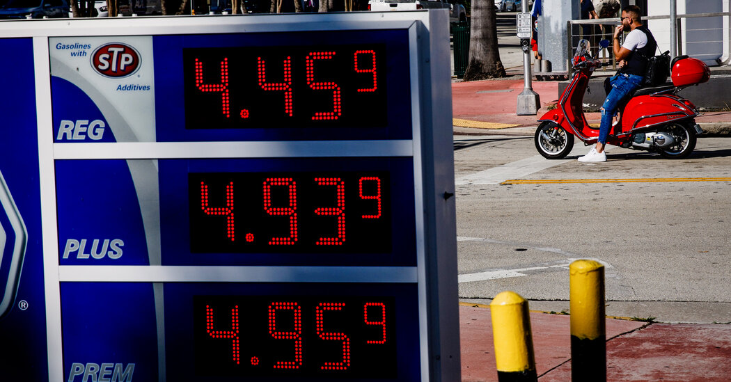 U.S. Weighs Russian Oil Ban as Gas Prices Surge and Ukraine War Grows