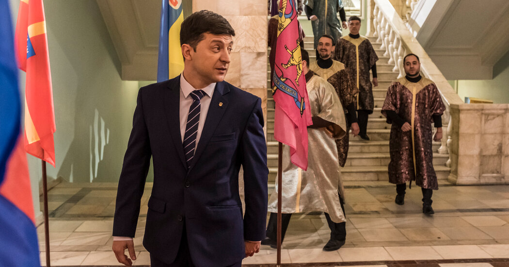 Zelensky, Roots in Show Business, Presses for an Oscar Appearance