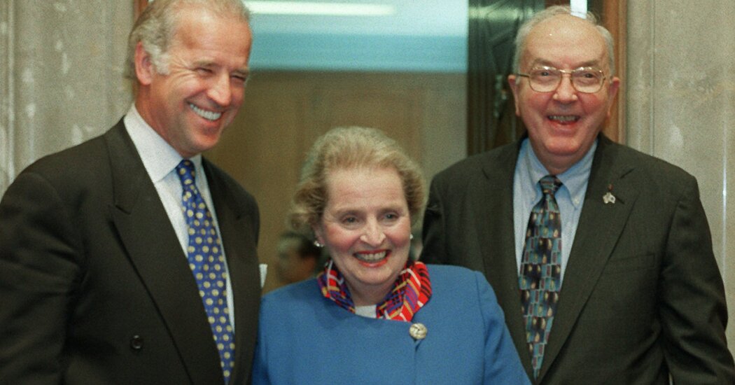 Biden to Lead Tributes to Madeleine Albright