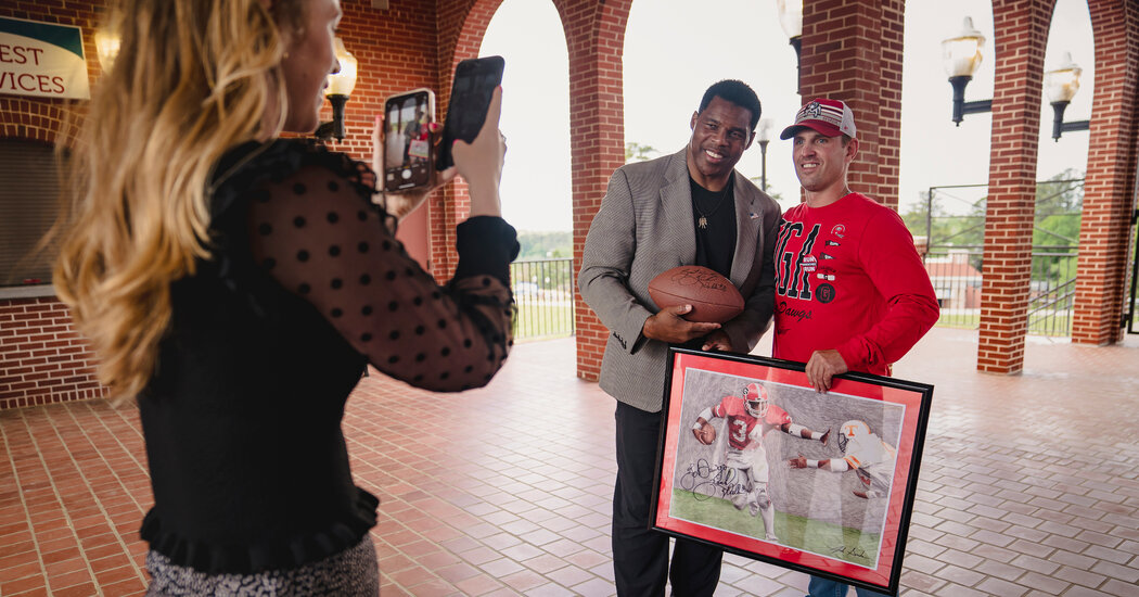 Herschel Walker’s Senate Bid in Georgia Is Powered by Fandom