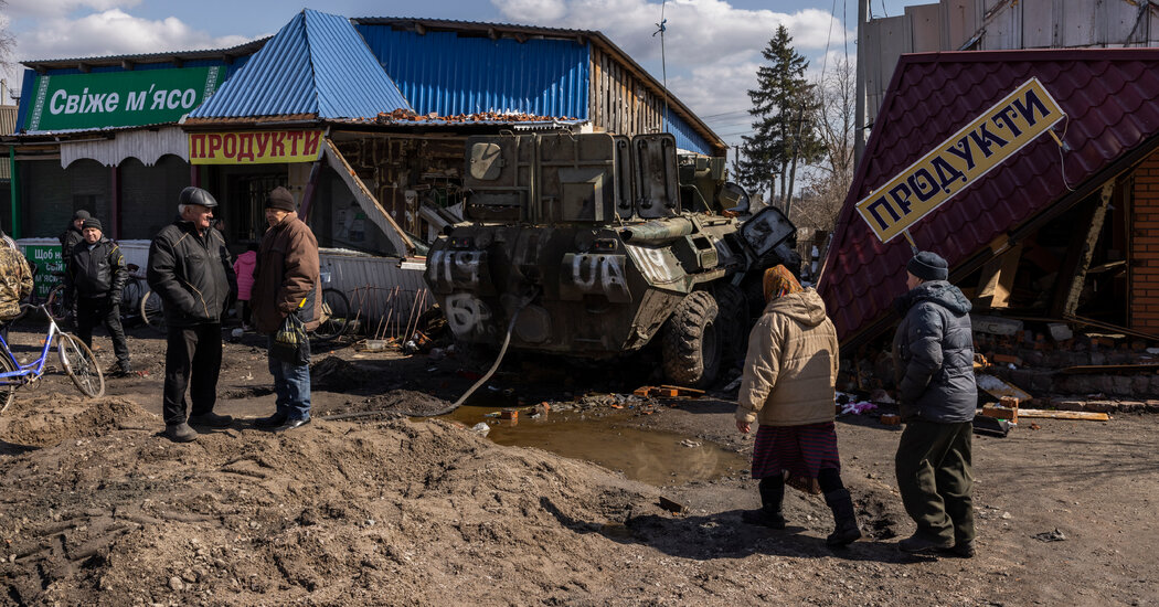 Ukraine Live Updates: E.U. Moves to Ban Russian Coal; Zelensky to Address U.N.