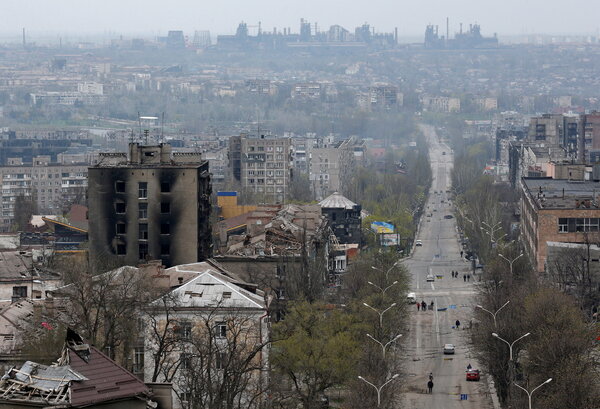 Ukraine Live Updates: Putin Calls Off Storming of Mariupol Plant, but Orders Blockade