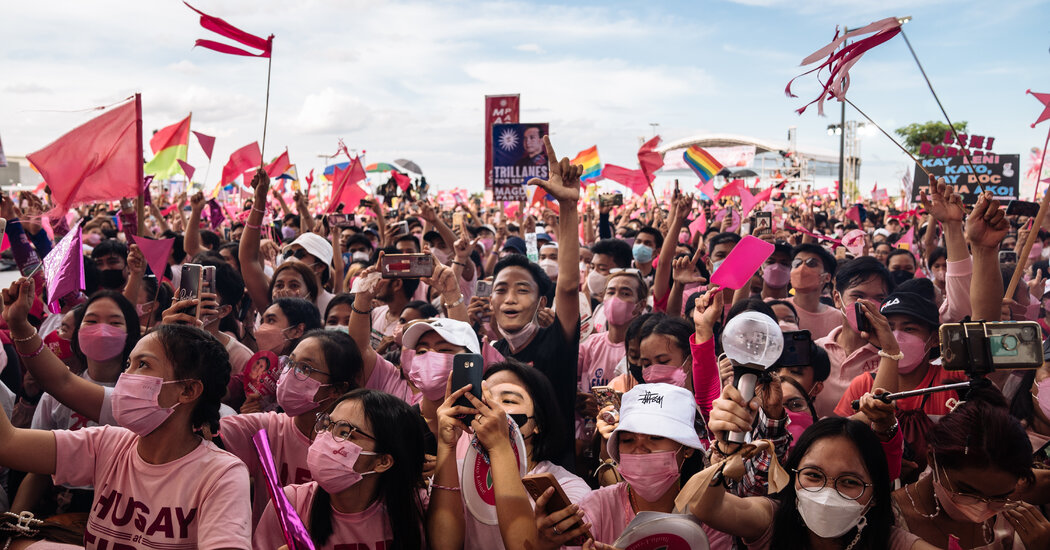 Ahead of Philippines Election, Young People Rally Around Leni Robredo