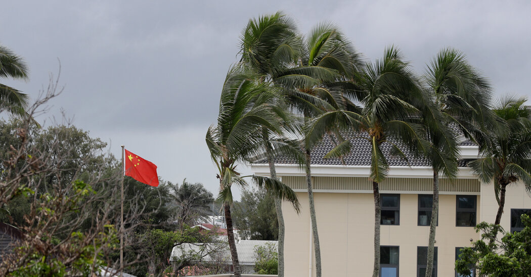 China Seeks Sweeping Regional Deal With Pacific Island Countries