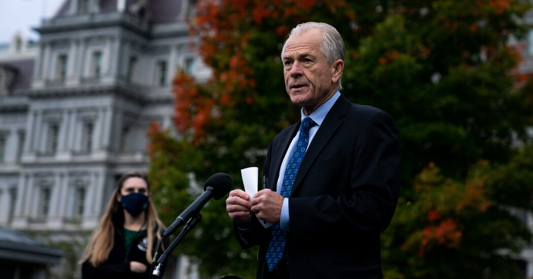 Peter Navarro, Former Trump Aide, Gets Grand Jury Subpoena in Jan. 6 Inquiry