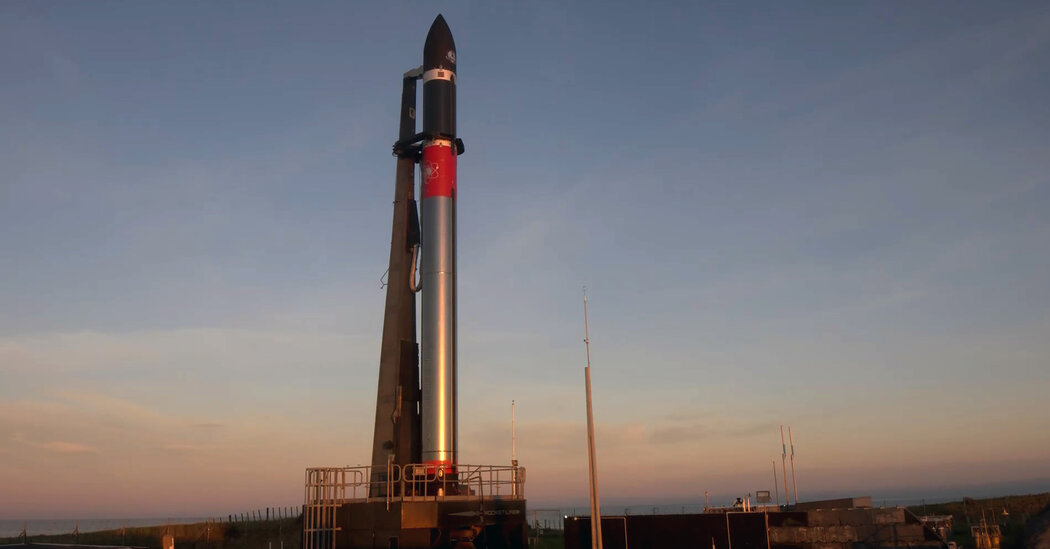 Rocket Lab Grabs Booster Falling From Space With a Helicopter