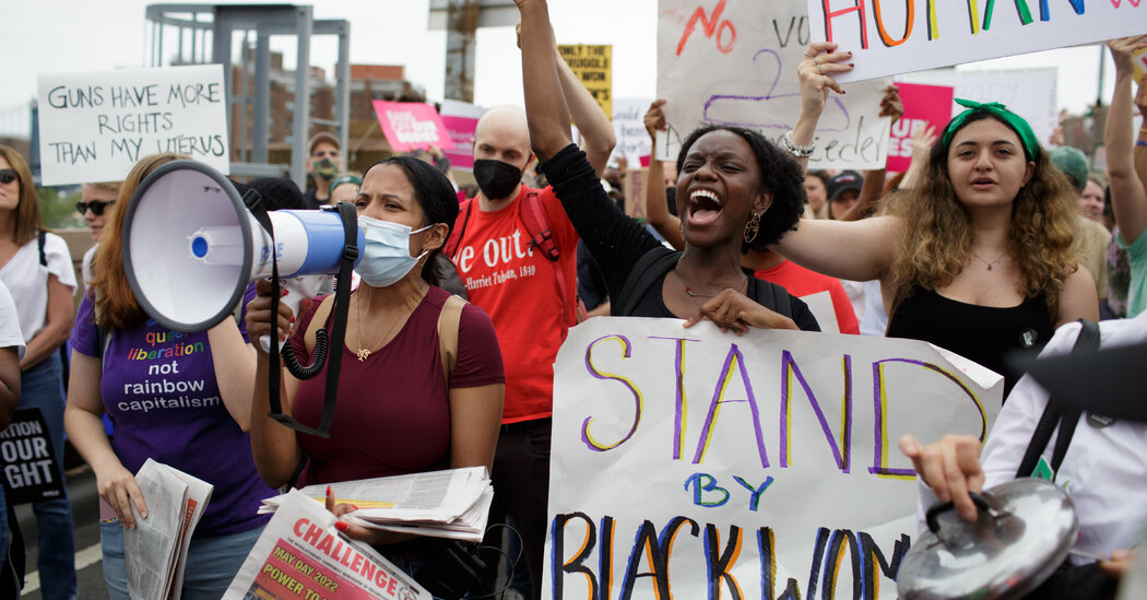 Thousands Gather at Marches for Abortion Rights