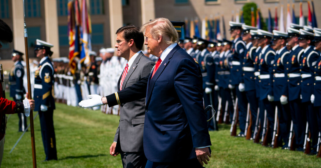 Trump Proposed Launching Missiles Into Mexico to ‘Destroy the Drug Labs,’ Esper Says