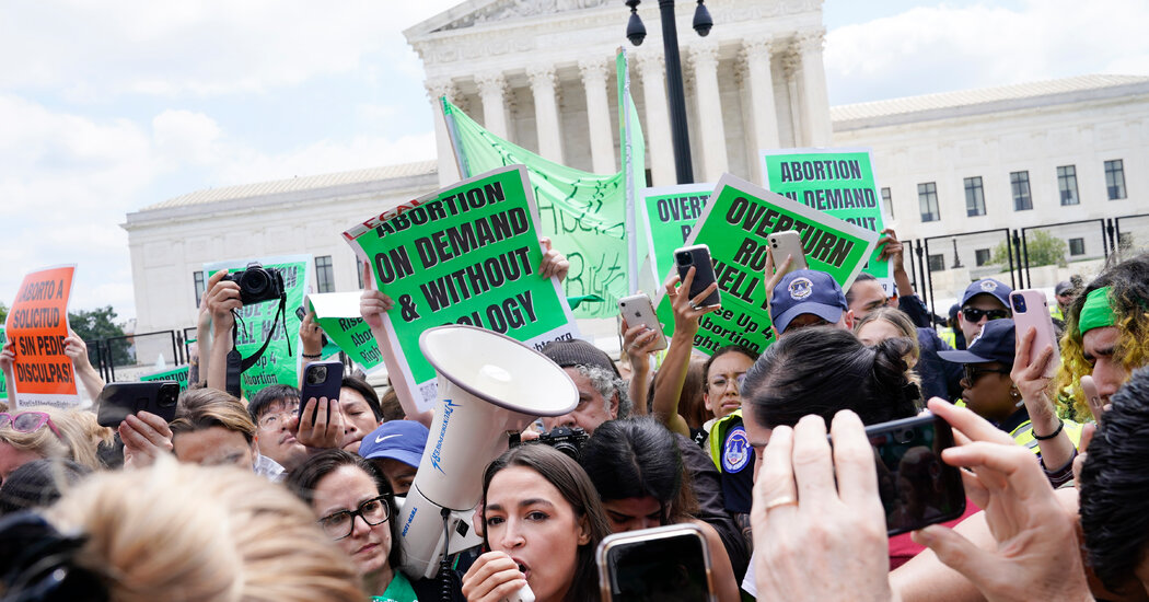 A.O.C. Wants Justices Impeached for ‘Lying Under Oath’ on Roe Views