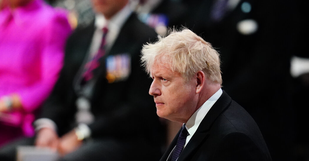 Live Updates: Boris Johnson Faces No-Confidence Vote in U.K.