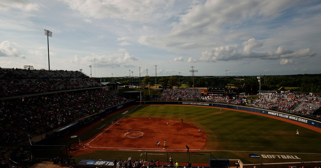 Oklahoma’s Abortion Law Raises Questions About N.C.A.A.’s Softball World Series