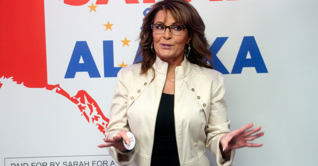 Palin Leads Special Election for House Seat in Alaska