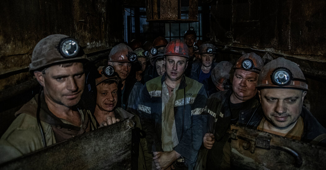 Ukraine’s Coal Miners Struggle While Russia Bombs From Above