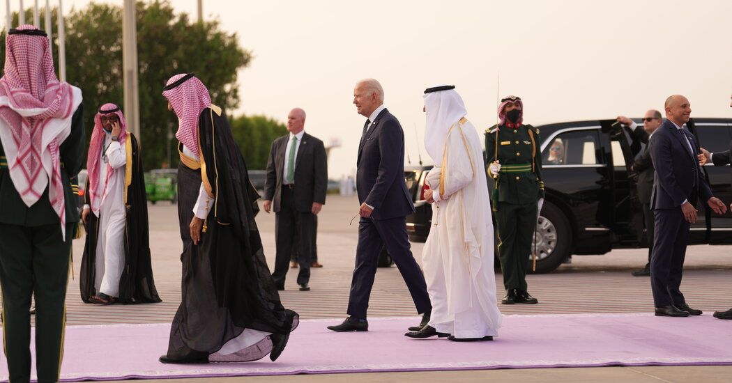 Biden’s Visit to Saudi Arabia Draws Criticism and Modest Accords