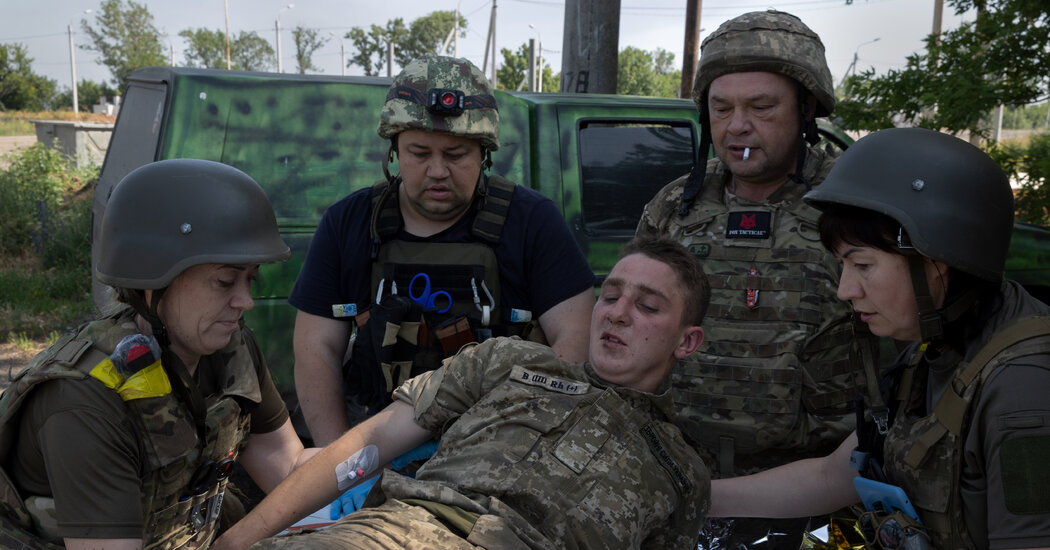 ‘Get the Stretcher!’ Life and Death on Ukraine’s Front Line.