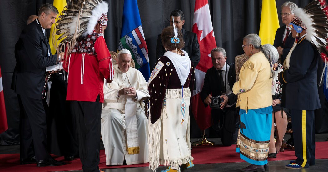 Pope Visits Canada to Apologize for Residential Schools: Live Updates