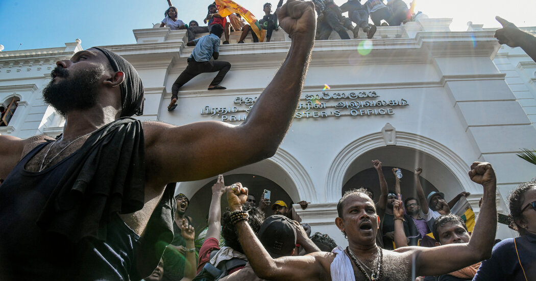 Sri Lanka in Chaos as President Flees and Protesters Object to Interim Leader