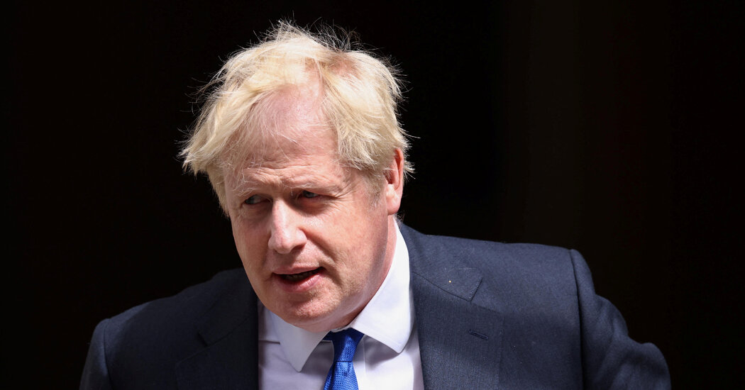 U.K. Live Updates: Boris Johnson Will Resign as His Party’s Leader