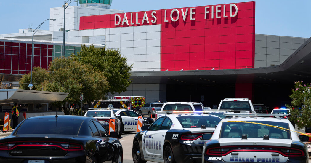 Woman Opens Fire at Dallas Love Field and Is Shot and Arrested